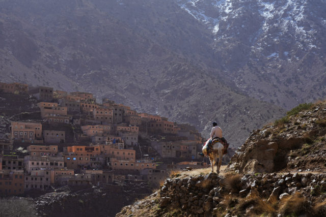 Photography by Donatas Gricius, trek up Jebel Toubkal.