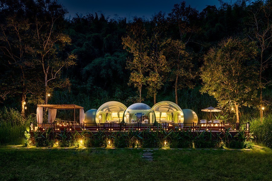 Anantara Golden Triangle Elephant Camp & Resort Bubble Lodge