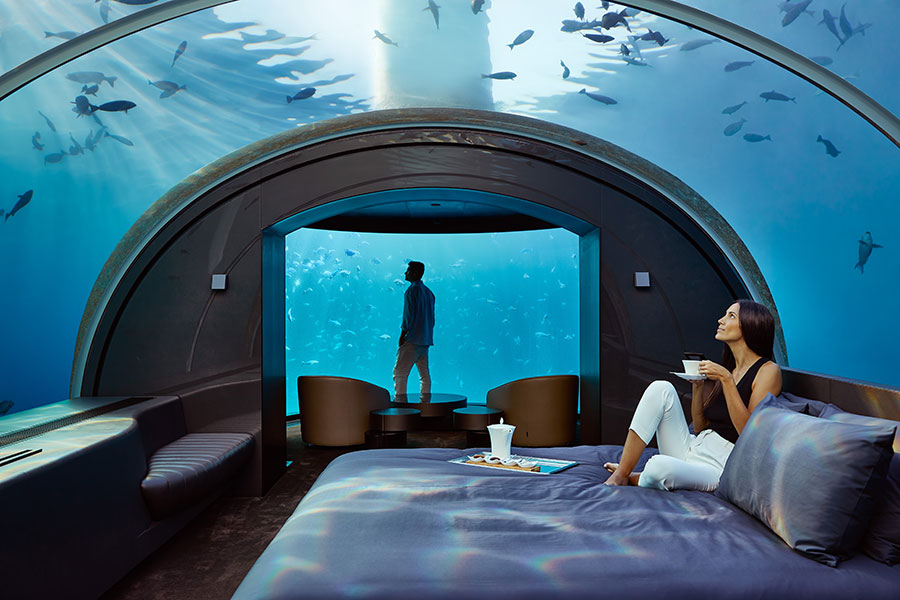 The Murkaka Undersea Bedroom image credit: Justin Nicholas