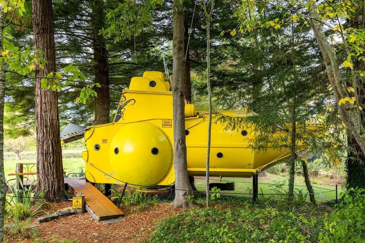 The Yellow Submarine Airbnb Experience Living Like The Beatles