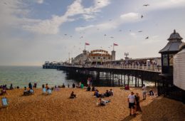 brighton pier summer staycation