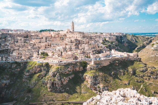 Matera from Afar