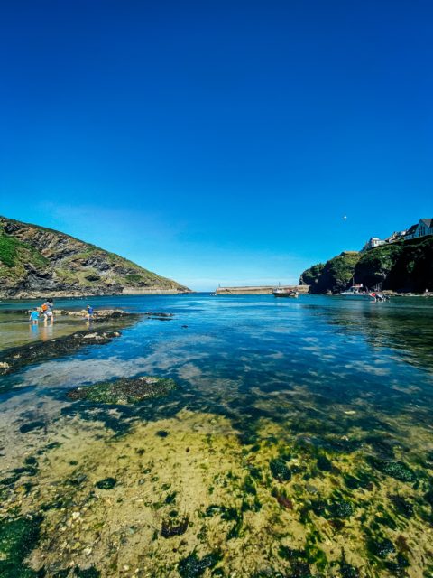 sunny day Port Isaac