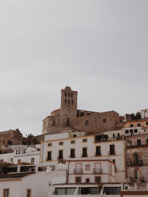 Ibiza with cathedral