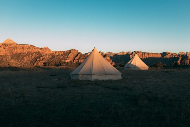 bell tent glamping