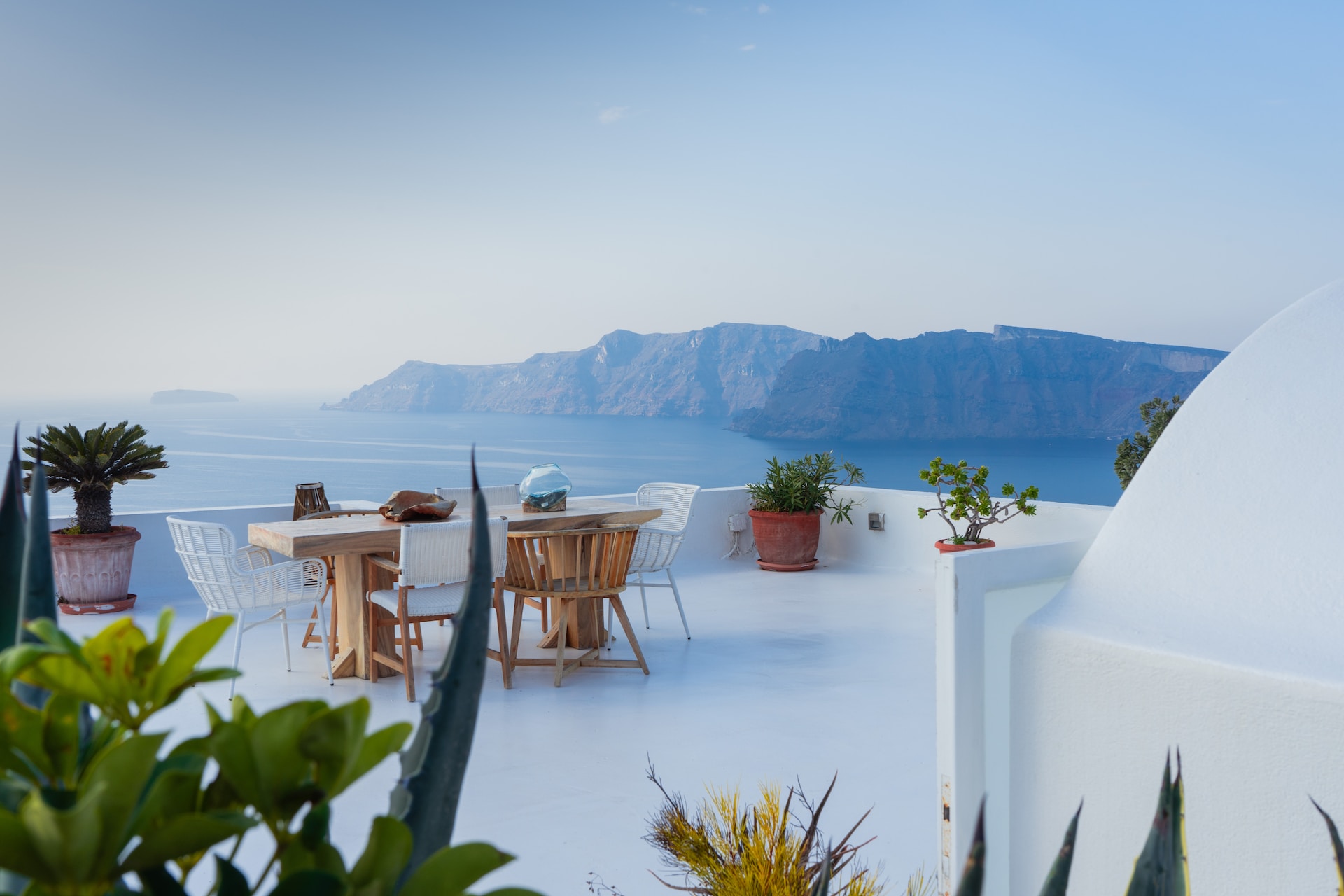 Best Places for Peaceful Retreats: Santorini, Greece