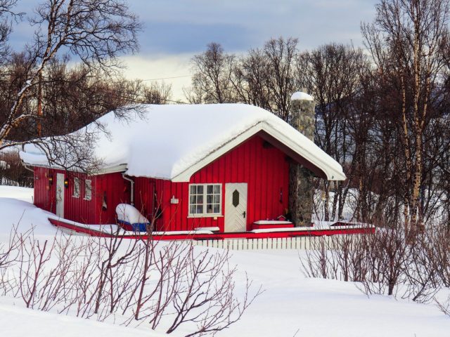 lapland red house