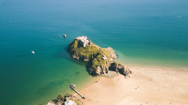 Tenby Castle Beach